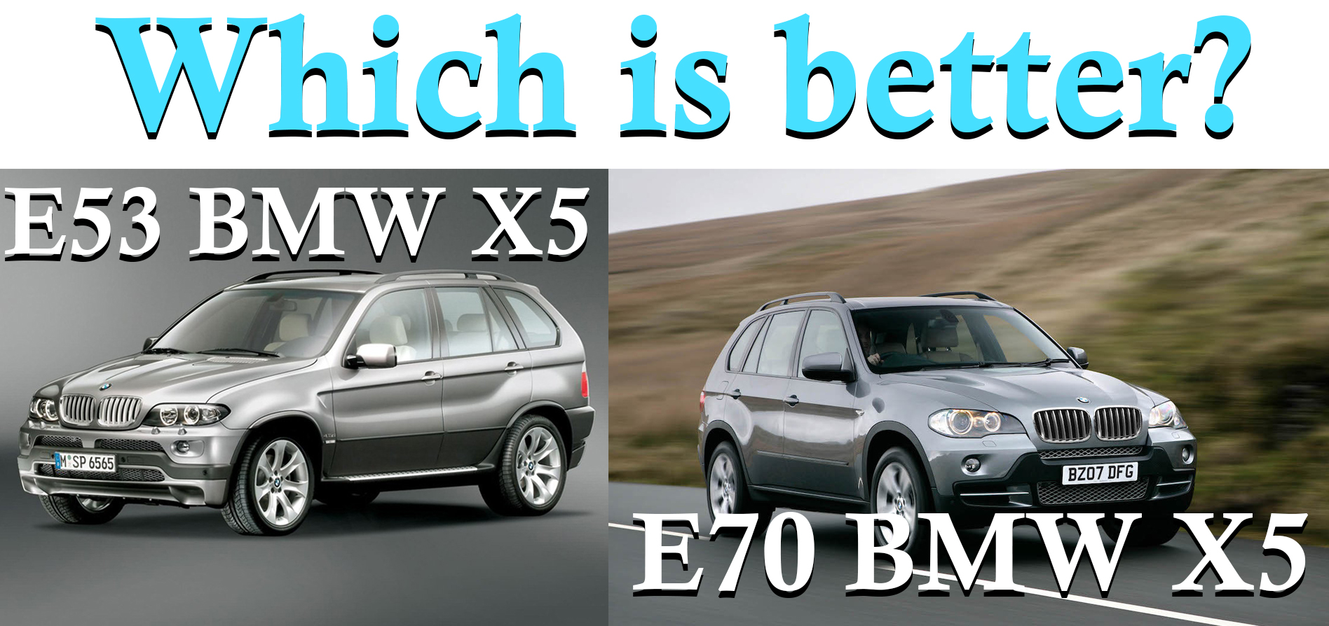 E53 vs E70 BMW X5 30d Facelift