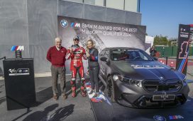 Francesco Pecco Bagnaia is The winner of the BMW M Award in MotoGP™ 2024