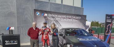 Francesco Pecco Bagnaia is The winner of the BMW M Award in MotoGP™ 2024