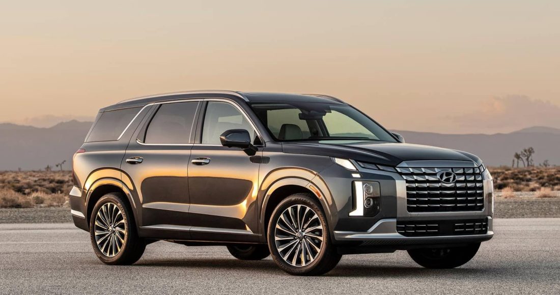 Hyundai Palisade Safest Family SUVs with 3rd Row in 2025