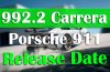 Porsche 911 992.2 Release Date