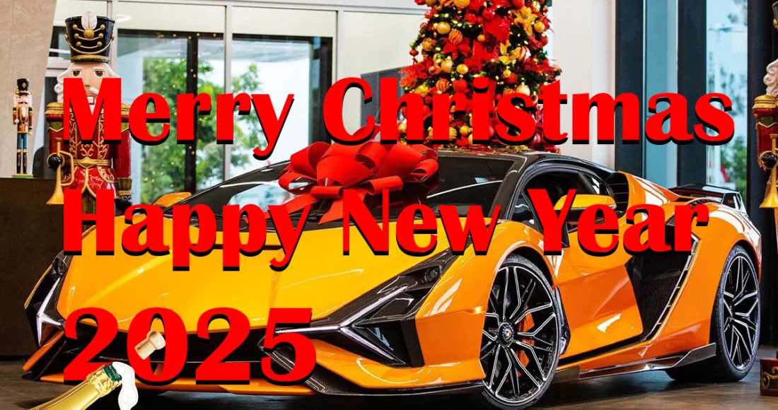 merry christmas and happy new year 2025 automotorblog team