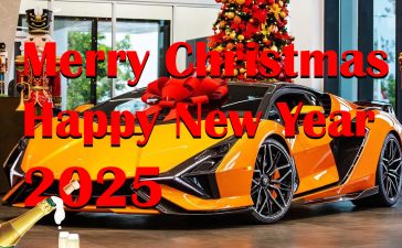 merry christmas and happy new year 2025 automotorblog team