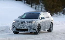 2026 Skoda Space 7 Seater Electric SUV Spied 1