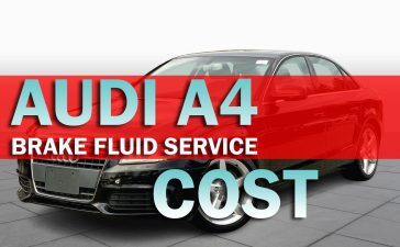 How Much is Audi A4 Brake Fluid Service Cost