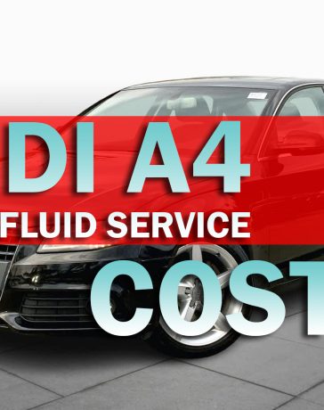 How Much is Audi A4 Brake Fluid Service Cost