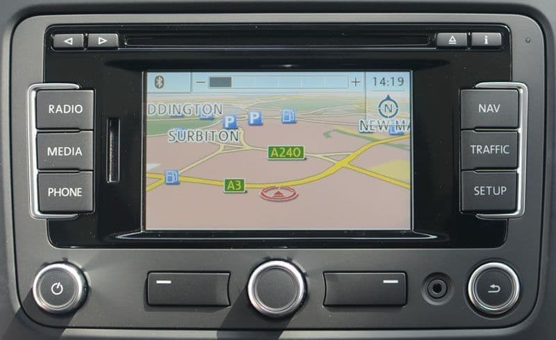 RNS-315-Navigation-System-VW-Passat-CC What Audio System Brand Does the VW Passat CC Have?