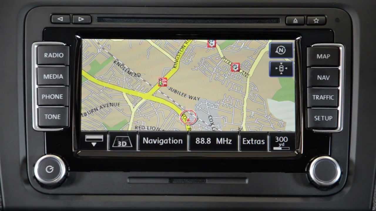 RNS-510-navigation-system-VW-Passat-CC What Audio System Brand Does the VW Passat CC Have?