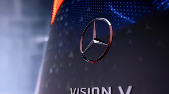 Mercedes Benz Vision V Concept First Image Leaked