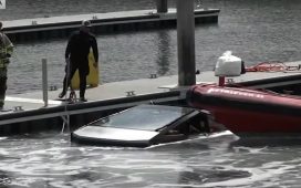 Tesla Cybertruck Underwater