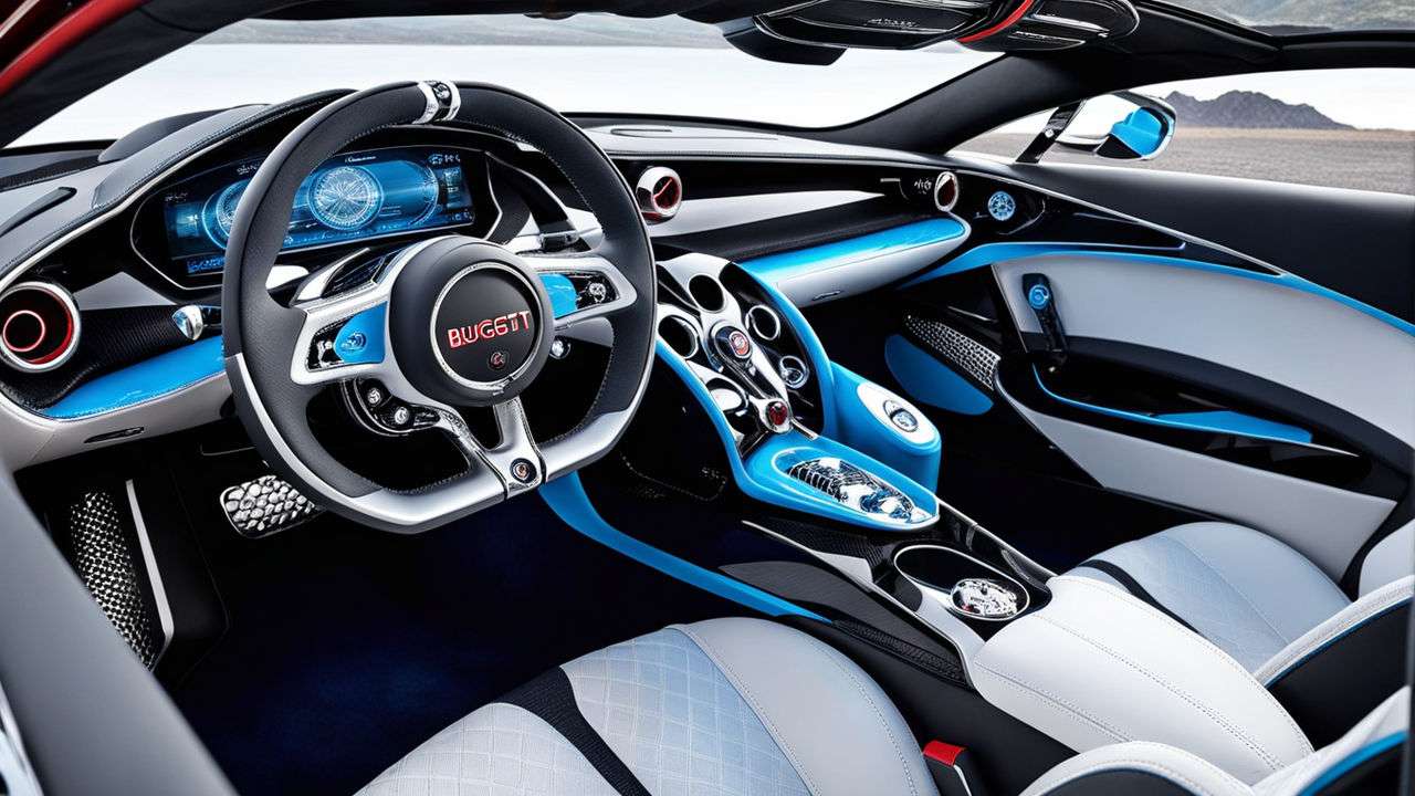 Safety and its Impact on Supercar Performance and the Drivers Feel Bugatti La Voiture Noire Steering Wheel Cockpit