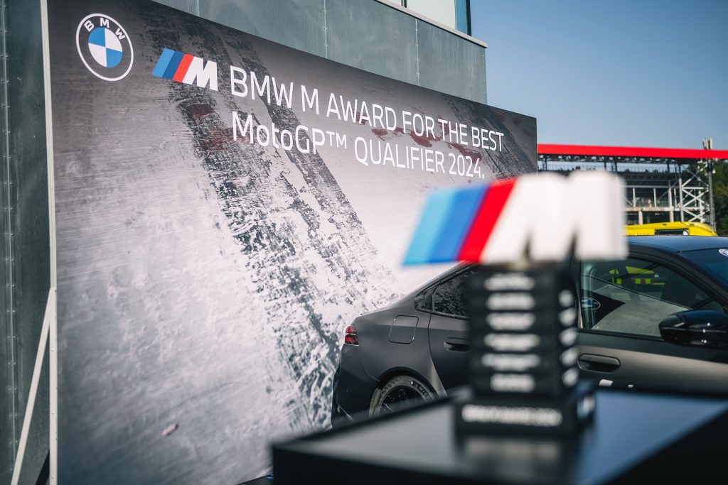 Francesco Pecco Bagnaia is The winner of the BMW M Award in MotoGP™ 2024 3