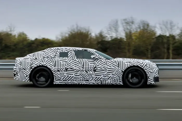 Jaguar EV Sedan Camouflaged 2