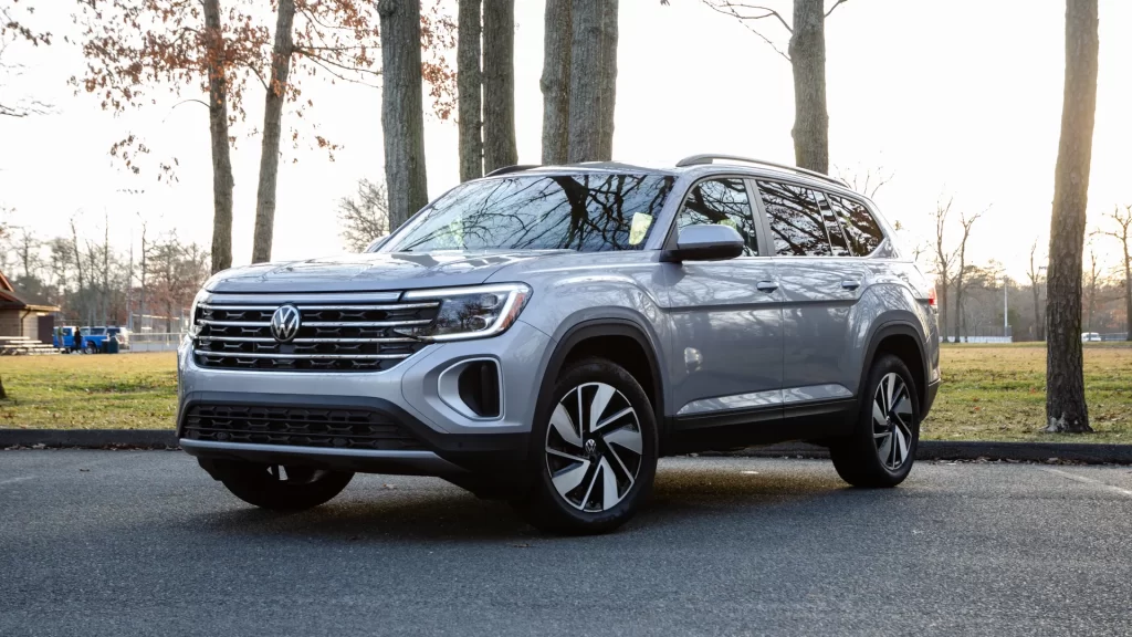 Volkswagen Atlas Safest Family SUVs with 3rd Row in 2025